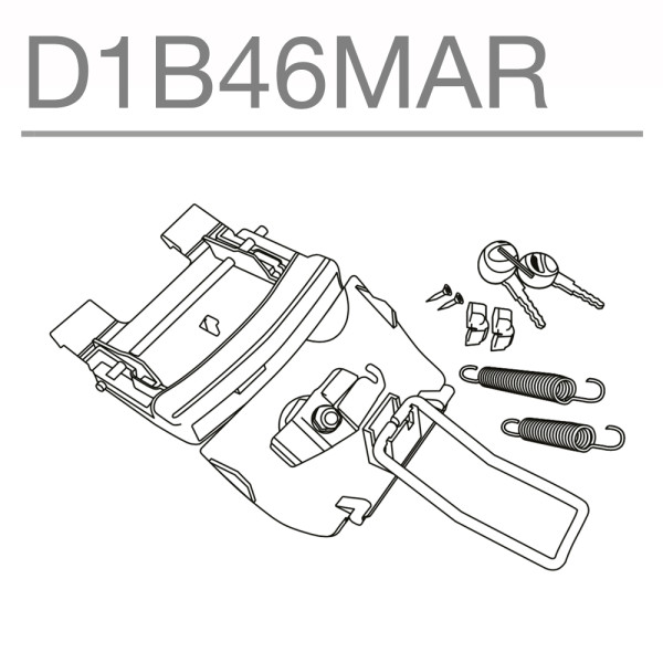 Shad SH46 Replacement Locking Mechanism